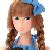 Momoko Sekiguchi Wake Up Momoko Doll WUDsp Monchhichi Blue