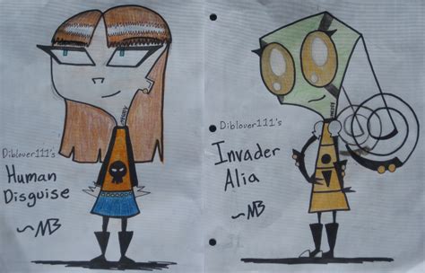 Invader Alia Contest Invader Zim Fancharacters Fan Art