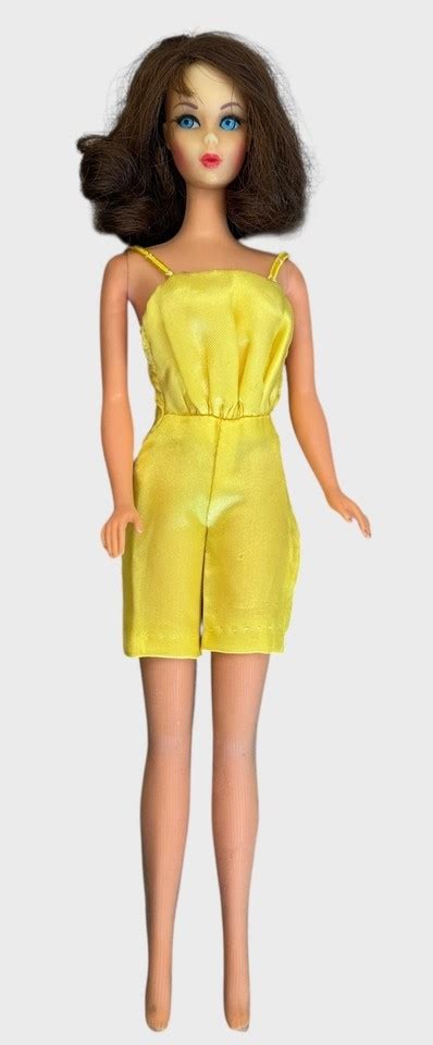 Vintage Mattel Barbie Marlo Flip TNT Dark Brunette Auburn High