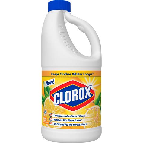 Clorox Concentrated Lemon Fresh Bleach Shop Bleach At H E B