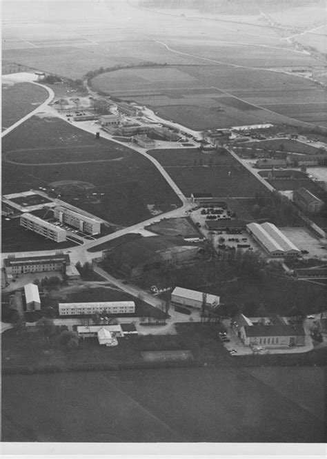 Dolan Barracks Schweabisch Hall Germany 1958 Airplane View Germany