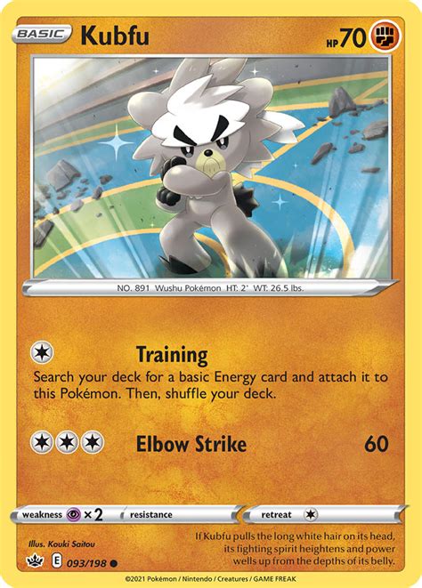 Kubfu 093198 Chilling Reign Pokemonkaartnl