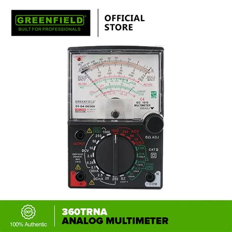 Greenfield Analog Multimeter 360TRNA Measuring Tool Lazada PH