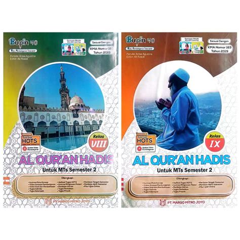 Jual Lks Smp Mts Al Quran Hadist Kma 183 Kelas 8 9 Semester 2 Lm