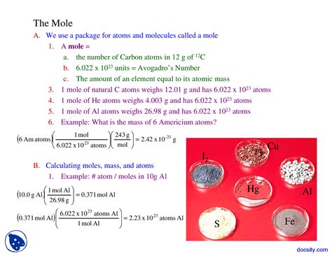 Emperical Formula Chemistry Lecture Slides Docsity
