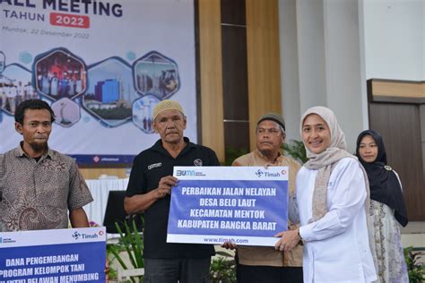 Jelang Tutup Tahun Pt Timah Tbk Kembali Salurkan Csr Bagi