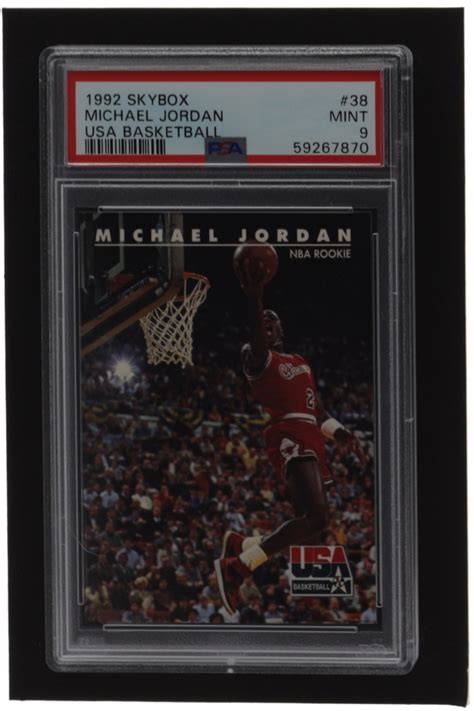 Michael Jordan 1992 SkyBox USA 38 PSA 9 Pristine Auction