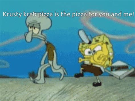 Spongebob Perfect Pizza Squidward Animated Cool Gifs You