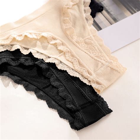 1 5 Pack Lot Womens Sexy Panties Thongs G String Briefs T Back Lace