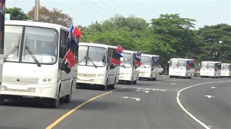 Buses Rusos Recorren Chinandega Y Le N V Deo Dailymotion