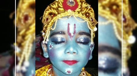 Krishna Makeup Tutorial Kanha Makeup Look Janamashtmi Special Krishnaji