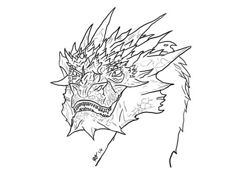 Smaug Dragon Drawing At Getdrawings Free Download