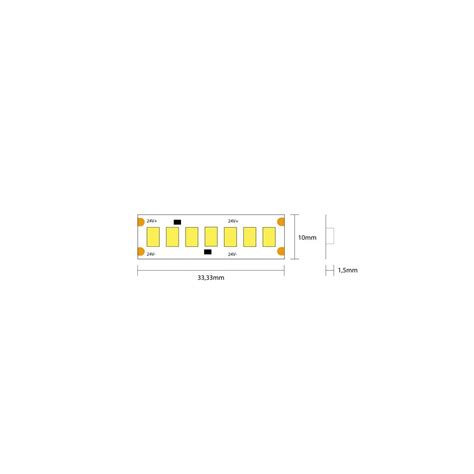 Striscia LED 20 Mt SMD 2835 210 LED Mt IP20 2 500 Lm Mt 24V