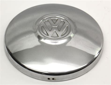 Genuine Chrome Vw Hub Cap Wheel Cover 80 91 Vanagon T3 Westfalia Hubcap