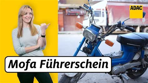 Mofa Führerschein Überblick Ablauf und Kosten in Deutschland