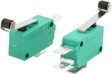 Uxcell Ac V Spdt Pins Long Hinge Roller Lever Limit Micro