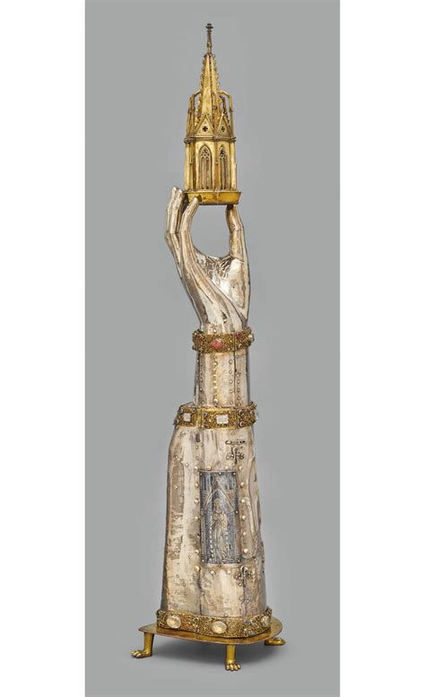 Arm reliquary of Beatrix von Holte, Essen Cathedral Treasury, © Essen ...