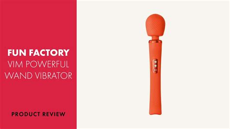 Fun Factory Vim Powerful Wand Vibrator Review PABO YouTube