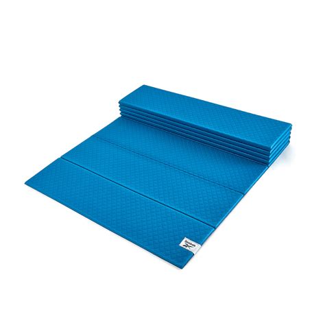 Colchoneta Yoga Reebok Mat 6mm Plegable Azul — Netpc