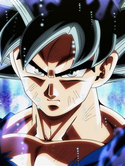 Dragon Ball Ultra Instinto De Goku 4k Migatte No Gokui Retrato