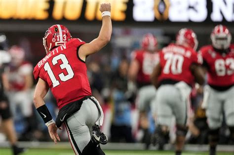 Georgia Repeats As National Champion Routing Tcu Al