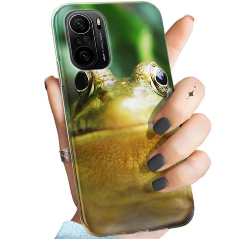 ETUI DO XIAOMI POCO F3 F3 PRO WZORY ŻABKA ŻABA FROG OBUDOWA POKROWIEC