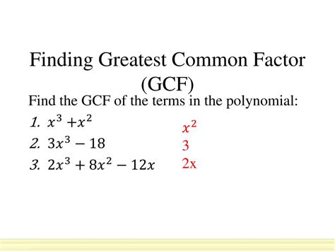 Ppt Factoring Cubic Polynomials Powerpoint Presentation Free