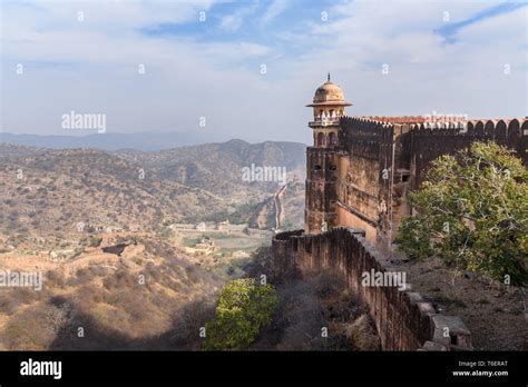 Jaigarh Fort In Amer Jaipur Rajasthan India Stock Photo Alamy