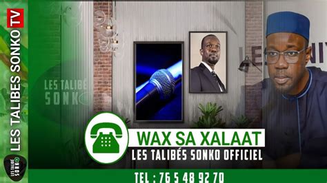 En Direct Wax Sa Xalaat Sur Lts Tv Youtube