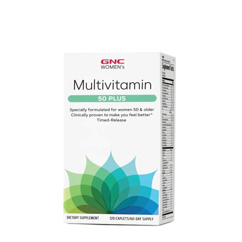 Multivitamine Si Minerale Pentru Femei 50 Plus 120 Capsule Gnc Dr Max Farmacie