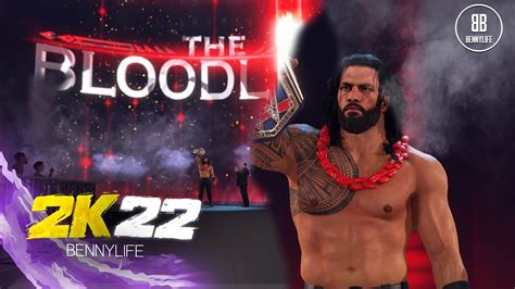 Roman Reigns Updated Model New GFX WWE2K22 PC MODS YouTube