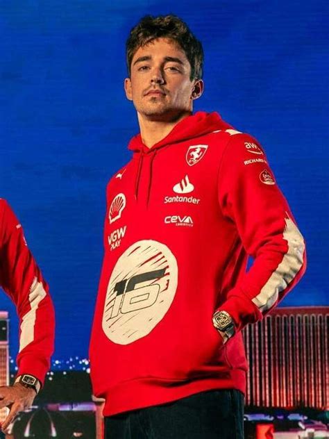 Scuderia Ferrari F1 Las Vegas GP Hoodie | Victoria Jacket