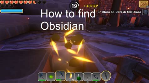 Como Encontrar Obsidianahow To Find Obsidian Portal Knights Youtube