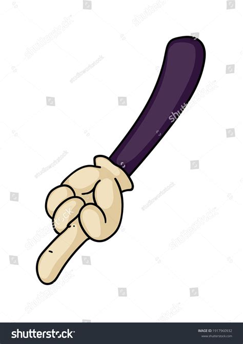 Cartoon Hand Index Finger Pointing Down Stock Vector (Royalty Free ...