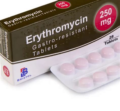 Erythromycin Tablet at Best Price in India