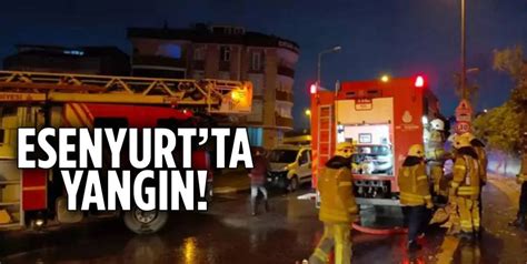 İstanbul da korku dolu anlar Esenyurt güne yangınla başladı Ankara