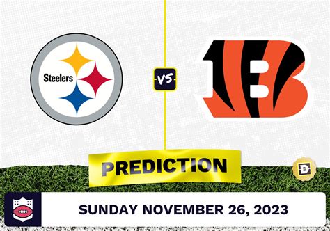 Steelers Vs Bengals Prediction Week 12 Odds Nfl Player Props [2023]