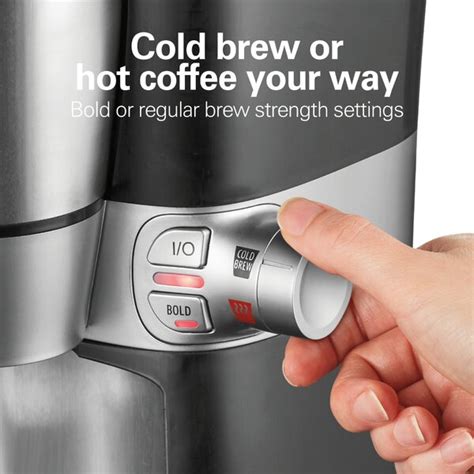 Hamilton Beach® Convenient Craft Rapid Cold Brew And Hot Coffee Maker 16 Oz Capacity Wayfair