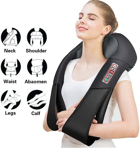 Electrical Massage Shawl For Back Neck Shoulder Shiatsu Massge Body