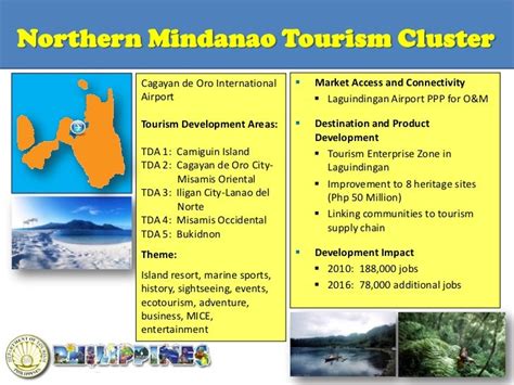 Travel Brochure In Mindanao Tagalog Version Tourism Company And