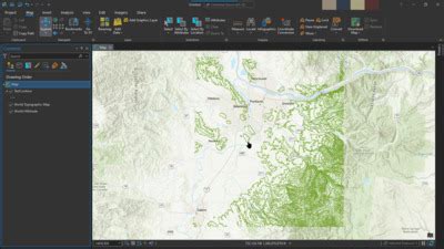 How To Create A Slope Map From Contour Lines In Arcgis Pro Esri