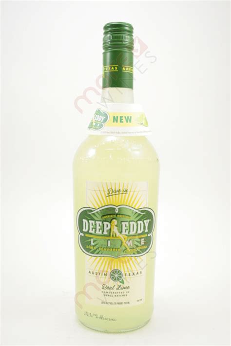 Deep Eddy Lime Flavored Vodka 750ml Morewines