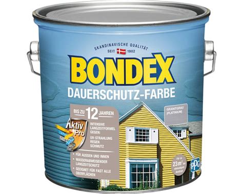 BONDEX Holzfarbe Dauerschutzfarbe Platinium Kaufland De