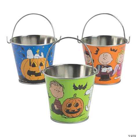 Peanuts® Halloween Favor Pails | Oriental Trading