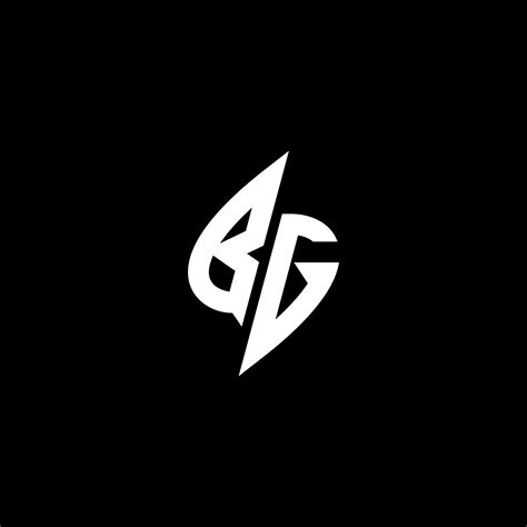 BG monogram logo esport or gaming initial concept vector 34901751 ...