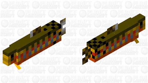 Golden Trout Minecraft Mob Skin