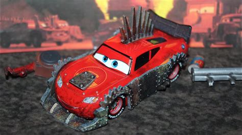 Mattel Disney Cars On The Road Rumbler Lightning Mcqueen Road Warrior