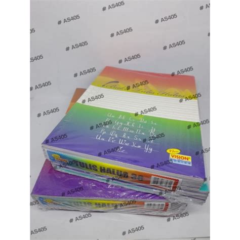 Jual Buku Tulis Vision Halus Isi 38 Lembar Shopee Indonesia