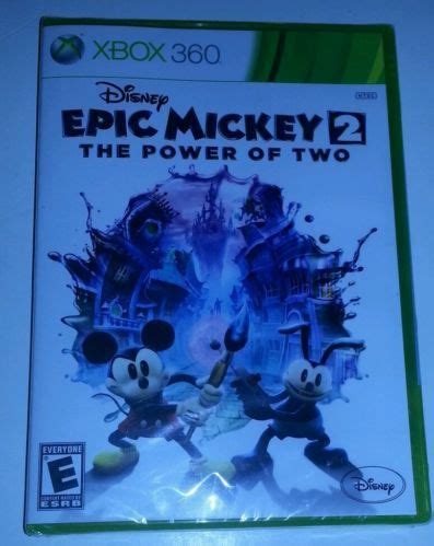 Epic Mickey The Power Of Two Game Brand New Sealed Xbox