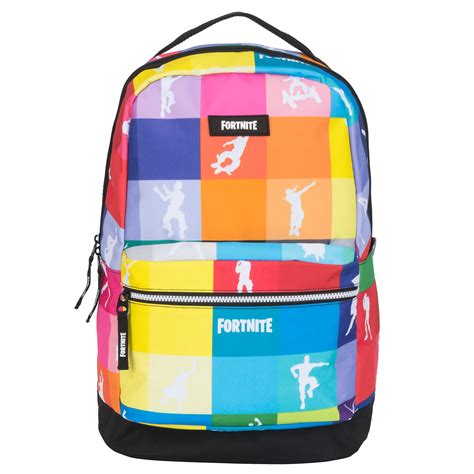 Fortnite Multicolor Squares Backpack Shop Backpacks At H E B